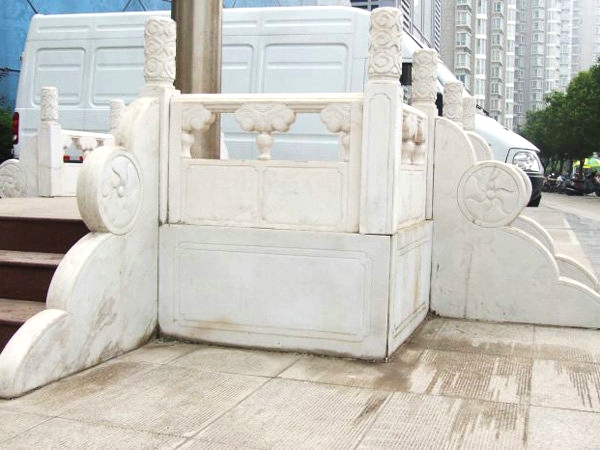 汉白玉升旗台04