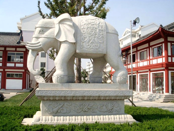 石雕大象07