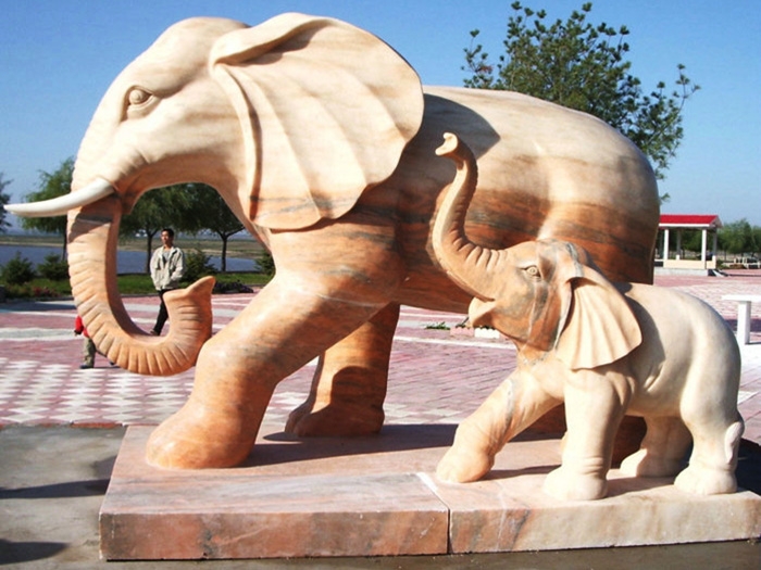 石雕大象08