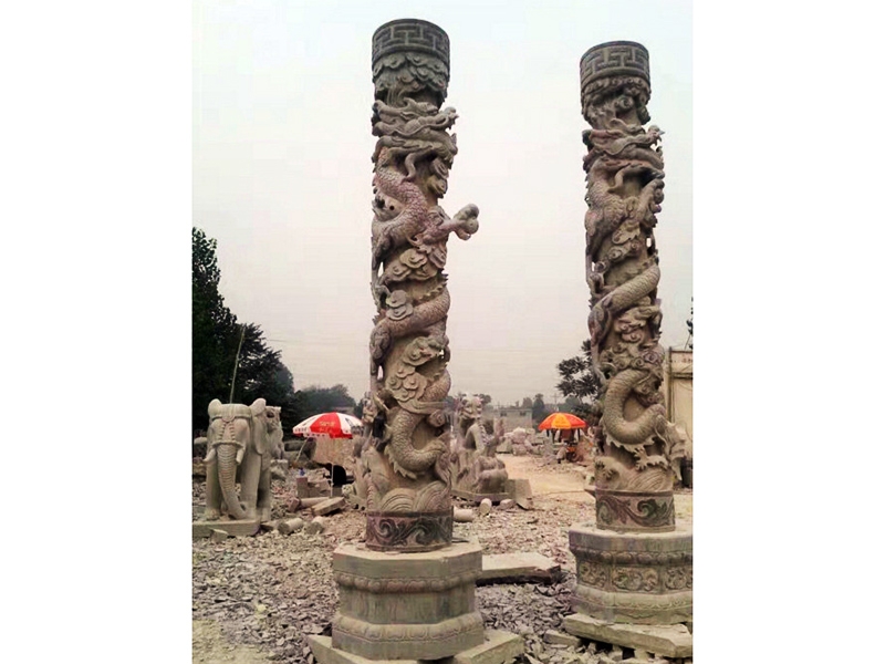 华表龙柱02