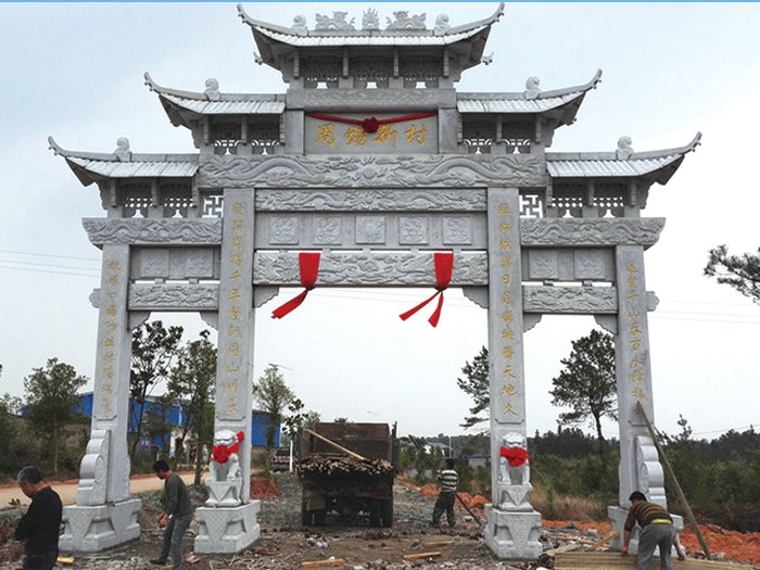 石雕牌坊36