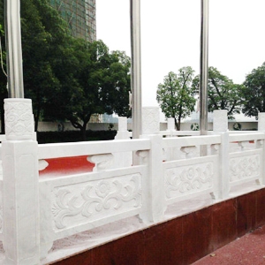 汉白玉升旗台06