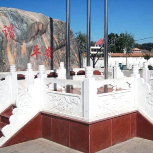 汉白玉升旗台08