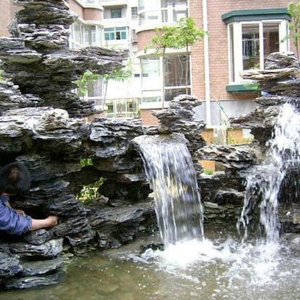 假山喷泉13