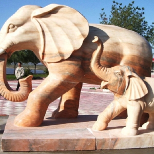 石雕大象08